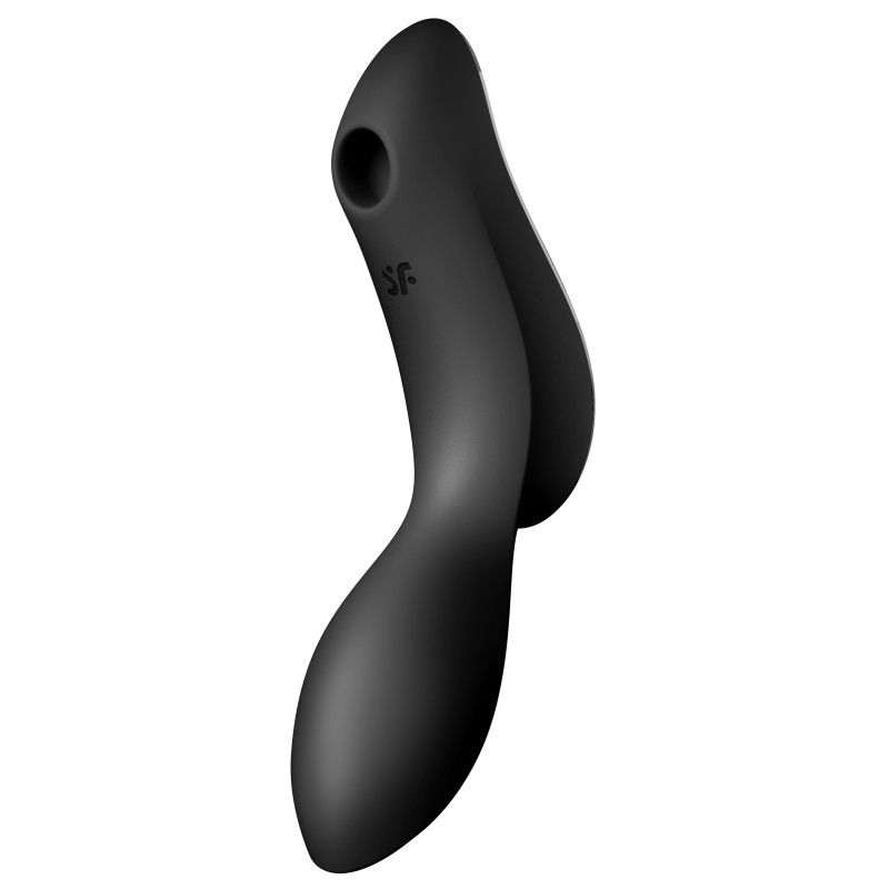 Satisfyer Stimulateur de clitoris Curvy Trinity 2 Satisfyer Noir